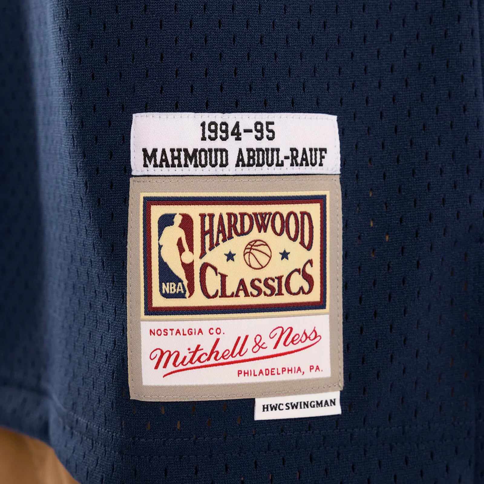 The 1994-95 Mahmoud Abdul-Rauf Denver Nuggets Hardwood Classics Jersey is  back at mitchellandness.com #nba #hardwoodclassics #Denver…