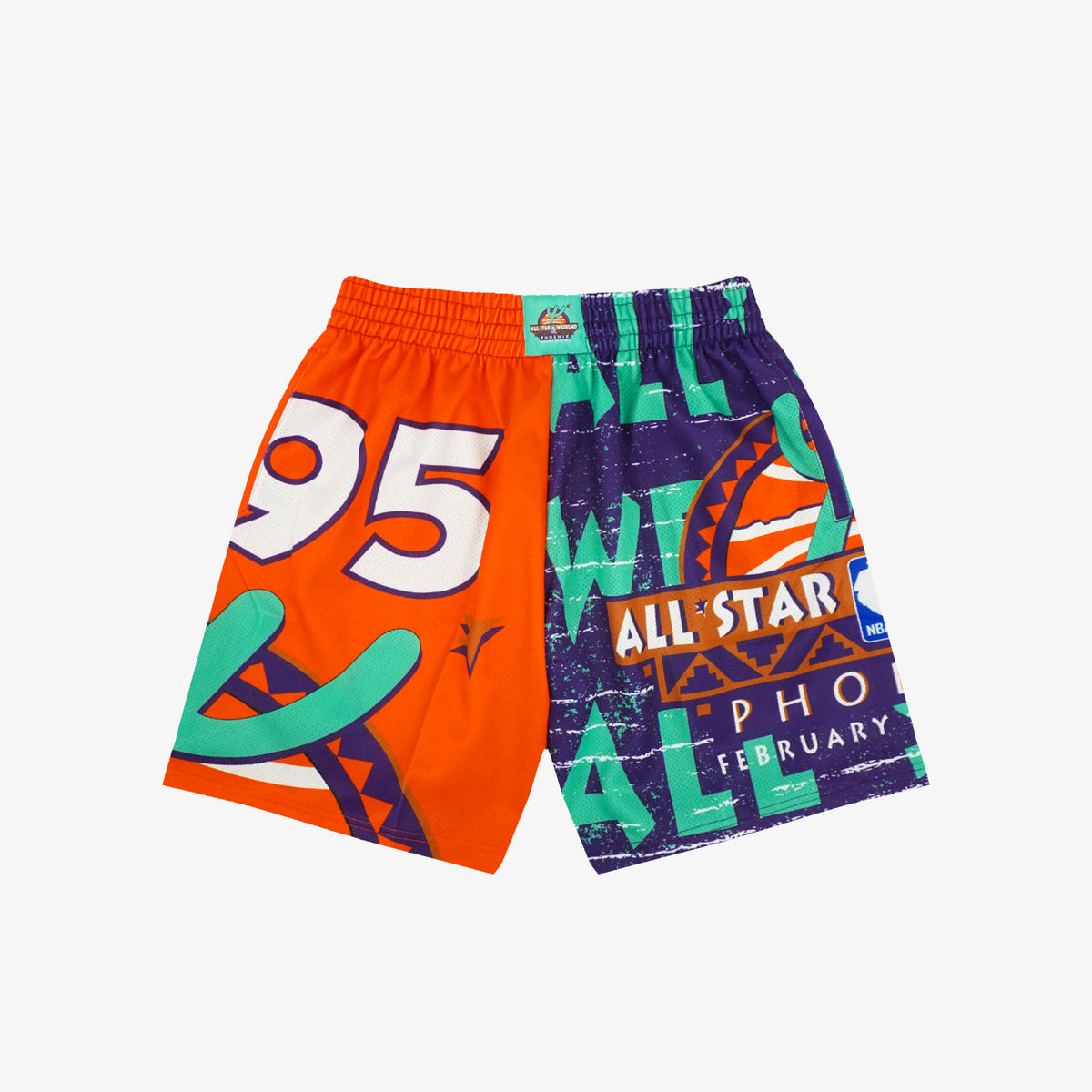 MITCHELL AND NESS 1995 ALL STAR WEEKEND NBA THROWBACK SHORTS