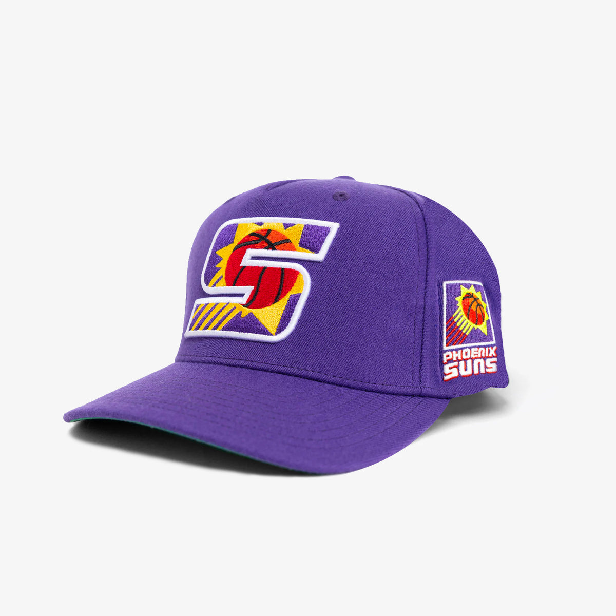 Phoenix Suns Initial Classic Redline Snapback - Purple