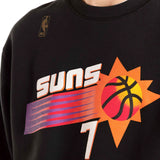 Phoenix Suns Jersey Wordmark Crew Sweatshirt - Black