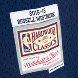 Russell Westbrook Oklahoma City Thunder 15-16 HWC Swingman Jersey - Navy