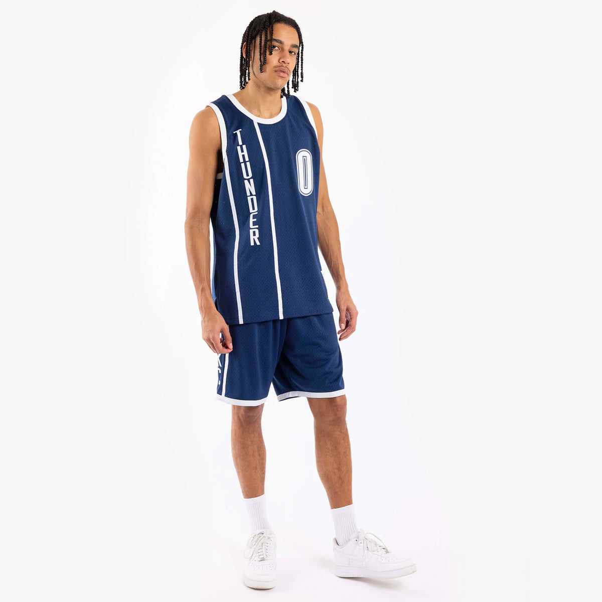 Men's Oklahoma City Thunder Russell Westbrook adidas Blue Player