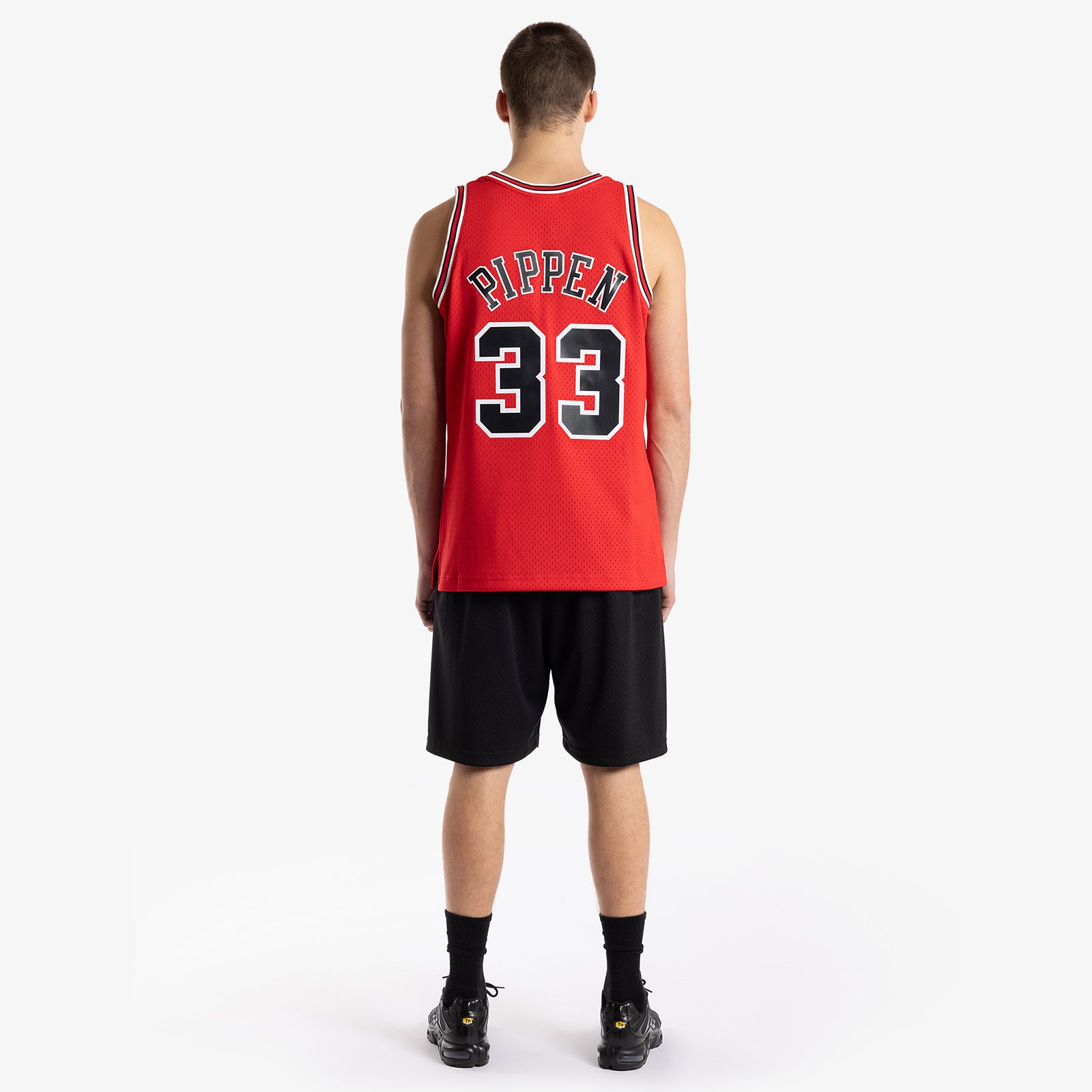 Scottie Pippen Chicago Bulls 03 04 HWC Swingman Jersey Red