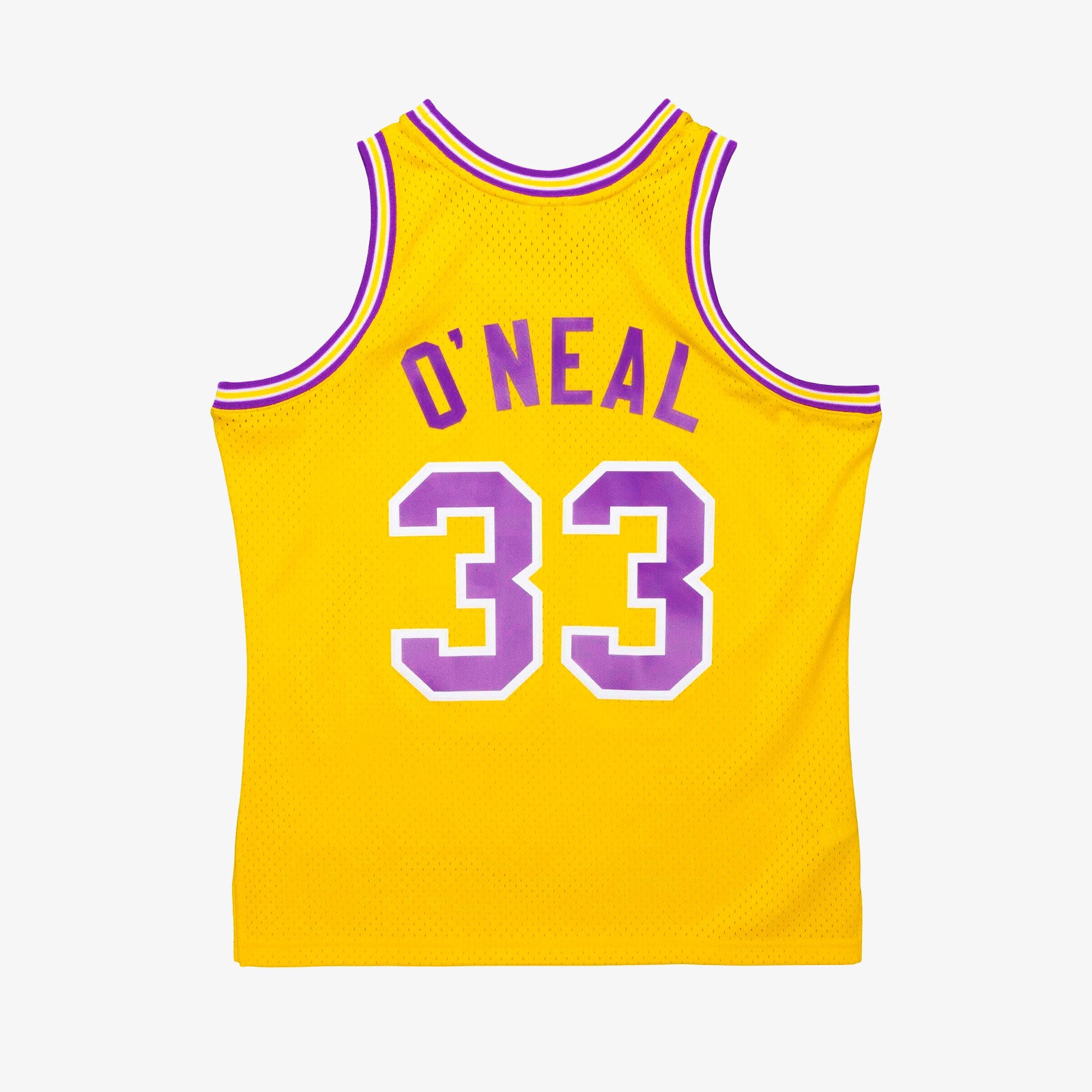 Shaquille O'Neal Los Angeles Lakers HWC Throwback NBA Swingman