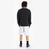 Shaquille O'Neal Los Angeles Lakers MVP Crew Sweatshirt - Faded Black
