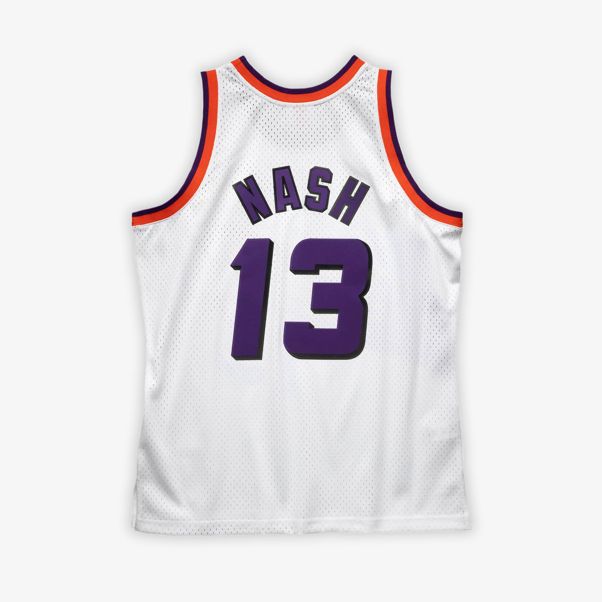 Reebok Authentic Steve Nash Phoenix Suns Jersey Size 54 White MVP Vintage XL