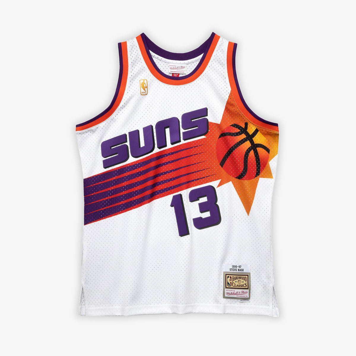 Steve Nash Phoenix Suns 05-06 HWC Swingman Jersey - Purple - Throwback