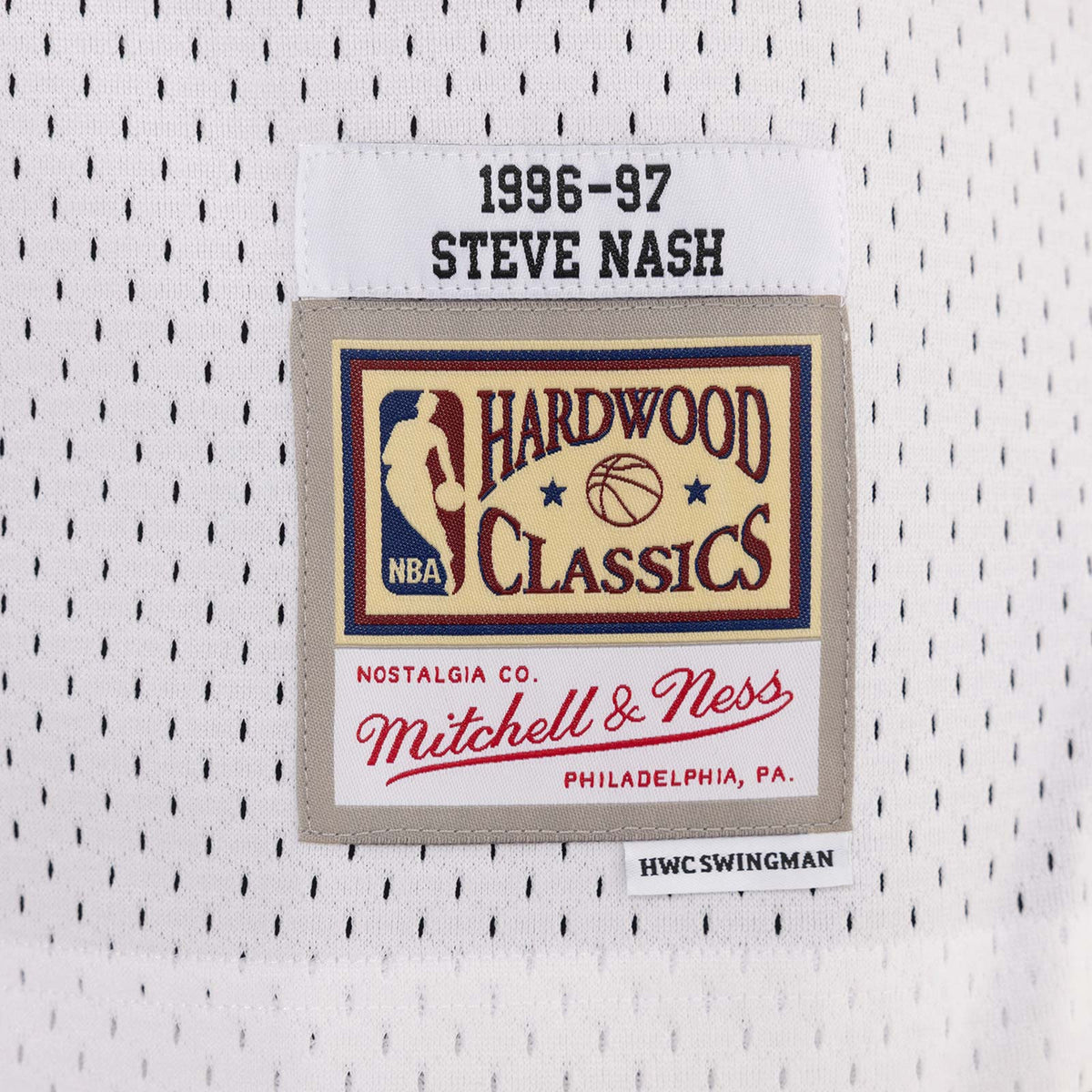 Steve Nash Phoenix Suns 96-97 HWC Swingman Jersey - White