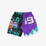 Utah 1993 All Star Jumbotron 3.0 Mesh Shorts - Purple