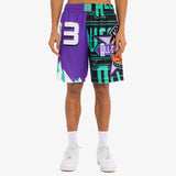 Utah 1993 All Star Jumbotron 3.0 Mesh Shorts - Purple