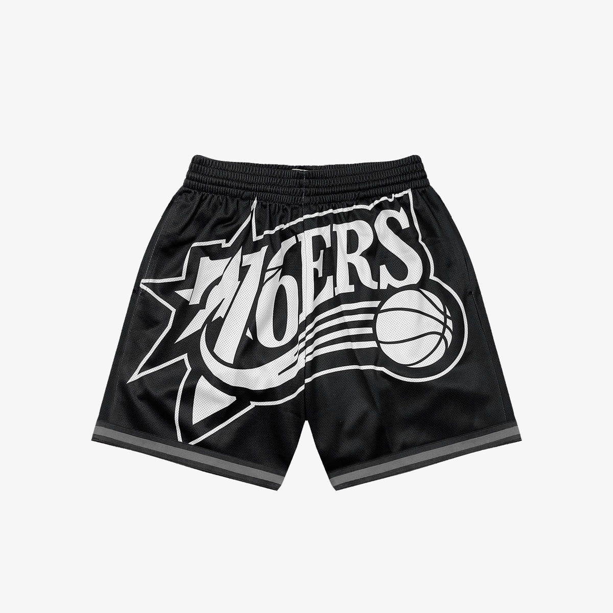 Philadelphia 76ers Big Face 3.0 Shorts - Black