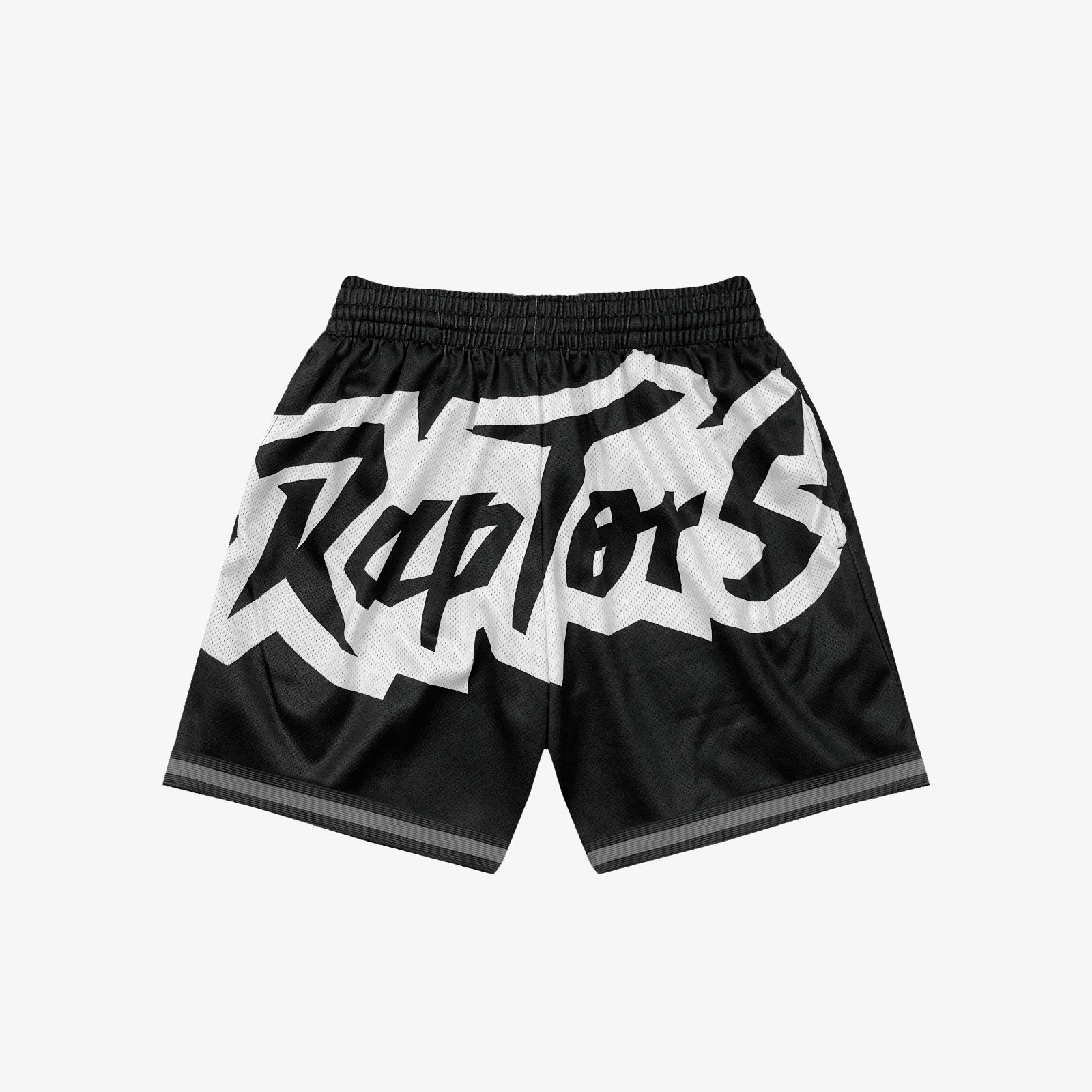 Mitchell and Ness Men's Toronto Raptors Black Utility Shorts
