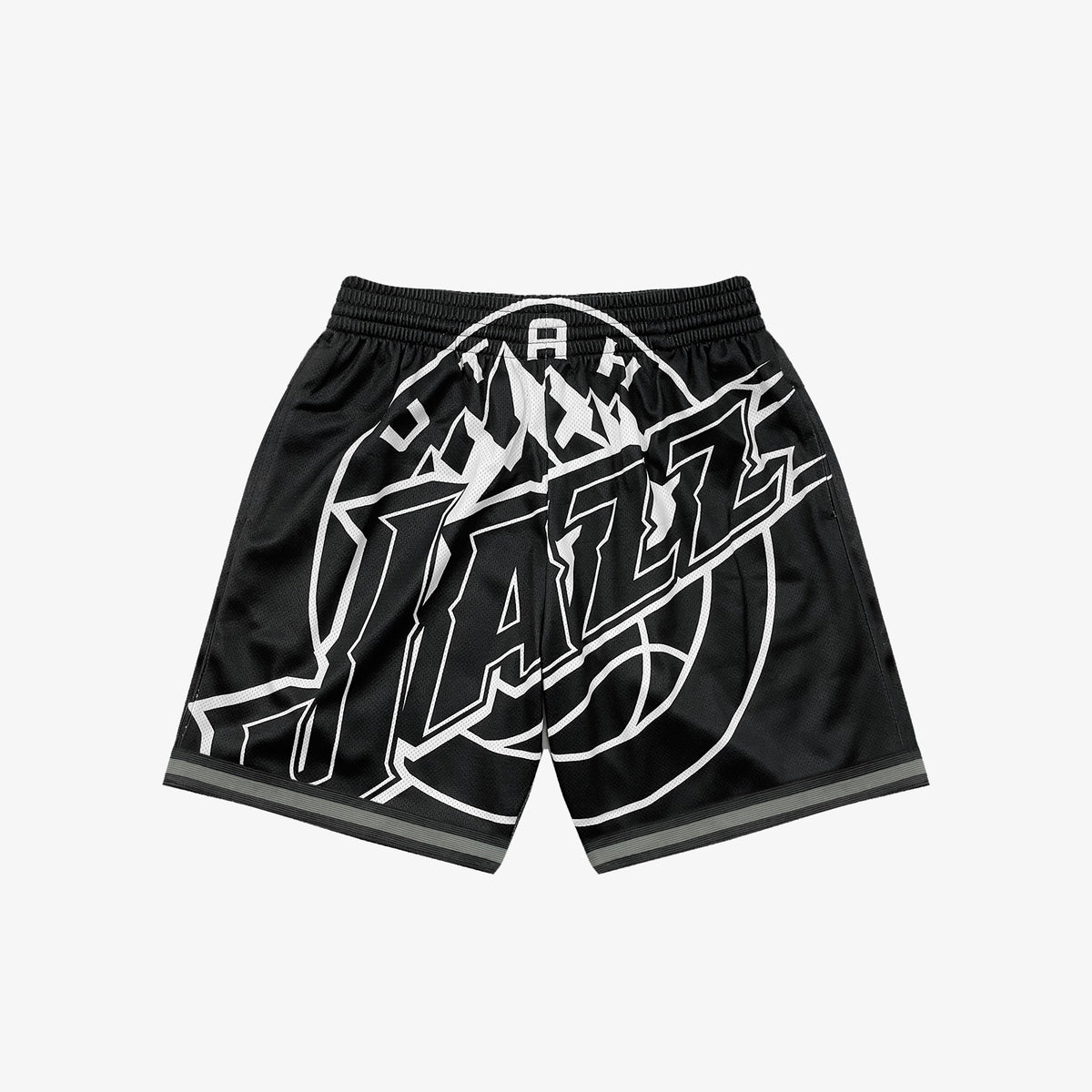 Utah Jazz Big Face 3.0 Shorts - Black