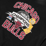 Chicago Bulls Team History Crew Sweatshirt - Faded Black