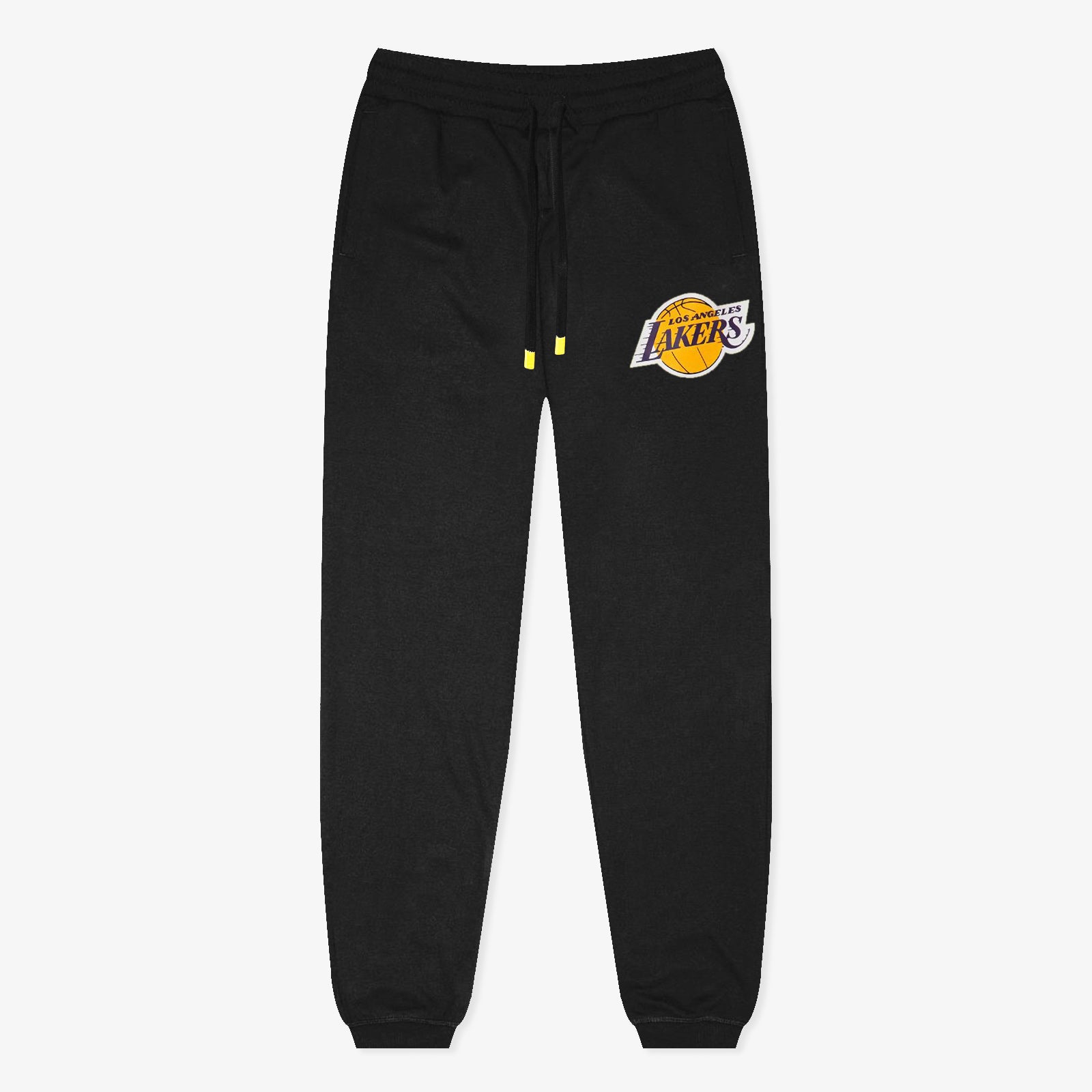 Los Angeles Lakers Hometown Fleece Jogger Pants Black Throwback