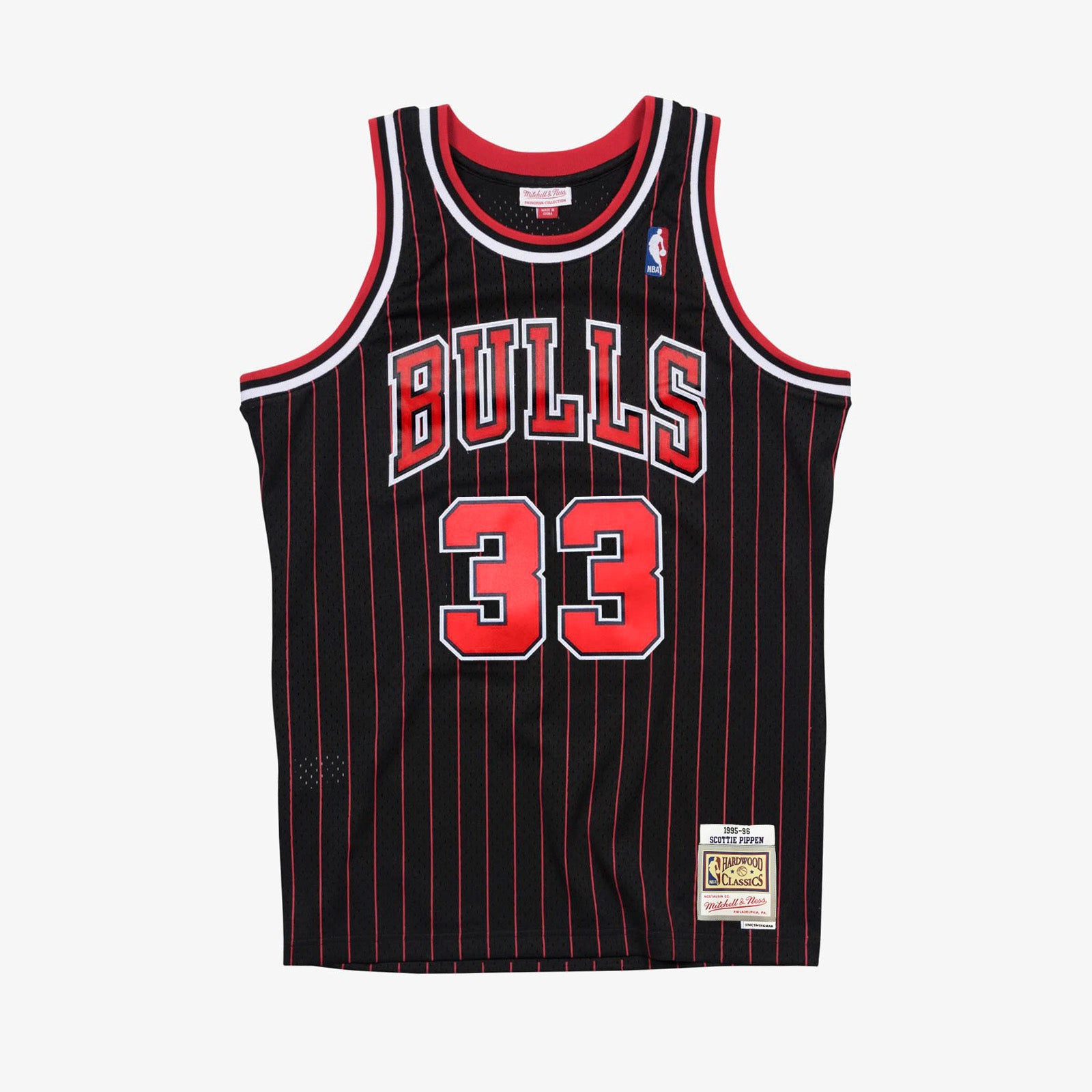 Red black and white scottie pippen's shop
