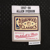Allen Iverson Philadelphia 76ers 97-98 HWC Swingman Jersey - Black