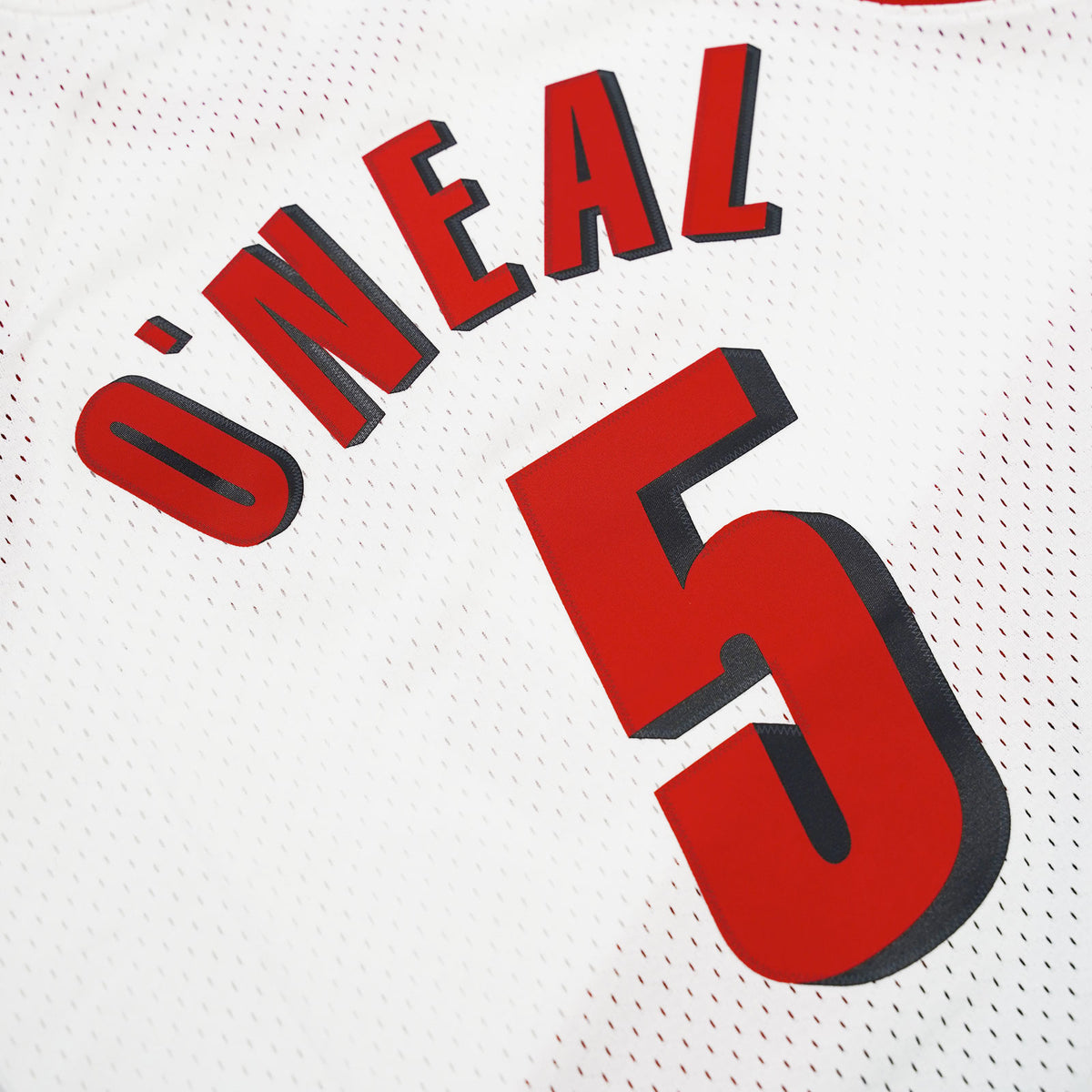 Men's Mitchell & Ness Jermaine O'Neal White Portland Trail Blazers
