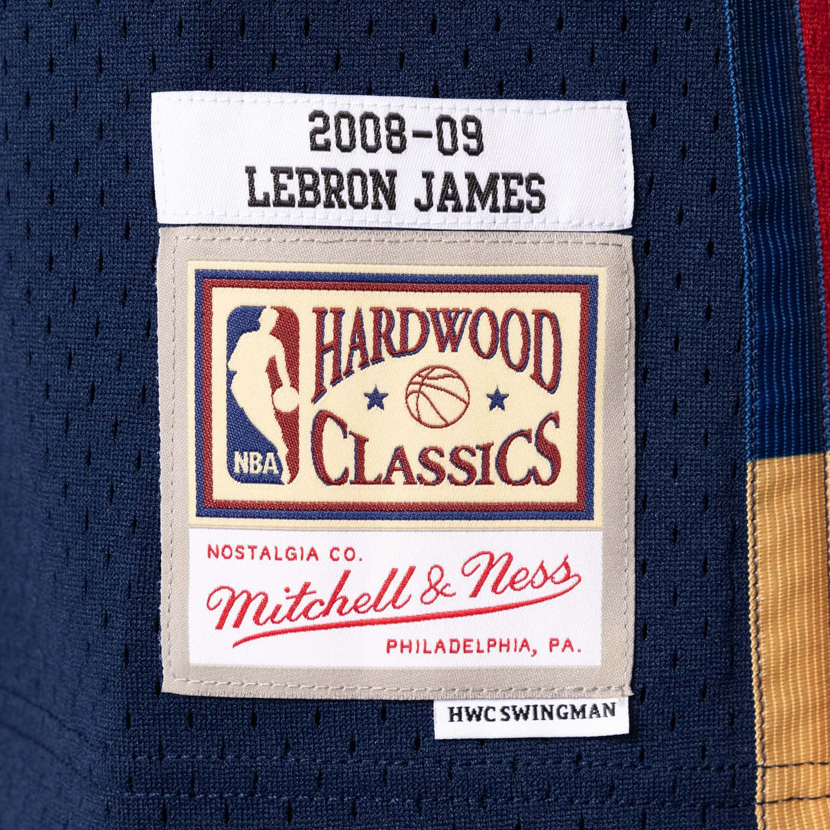 LeBron James 08-09 Cleveland Cavaliers Hardwood Classic Swingman