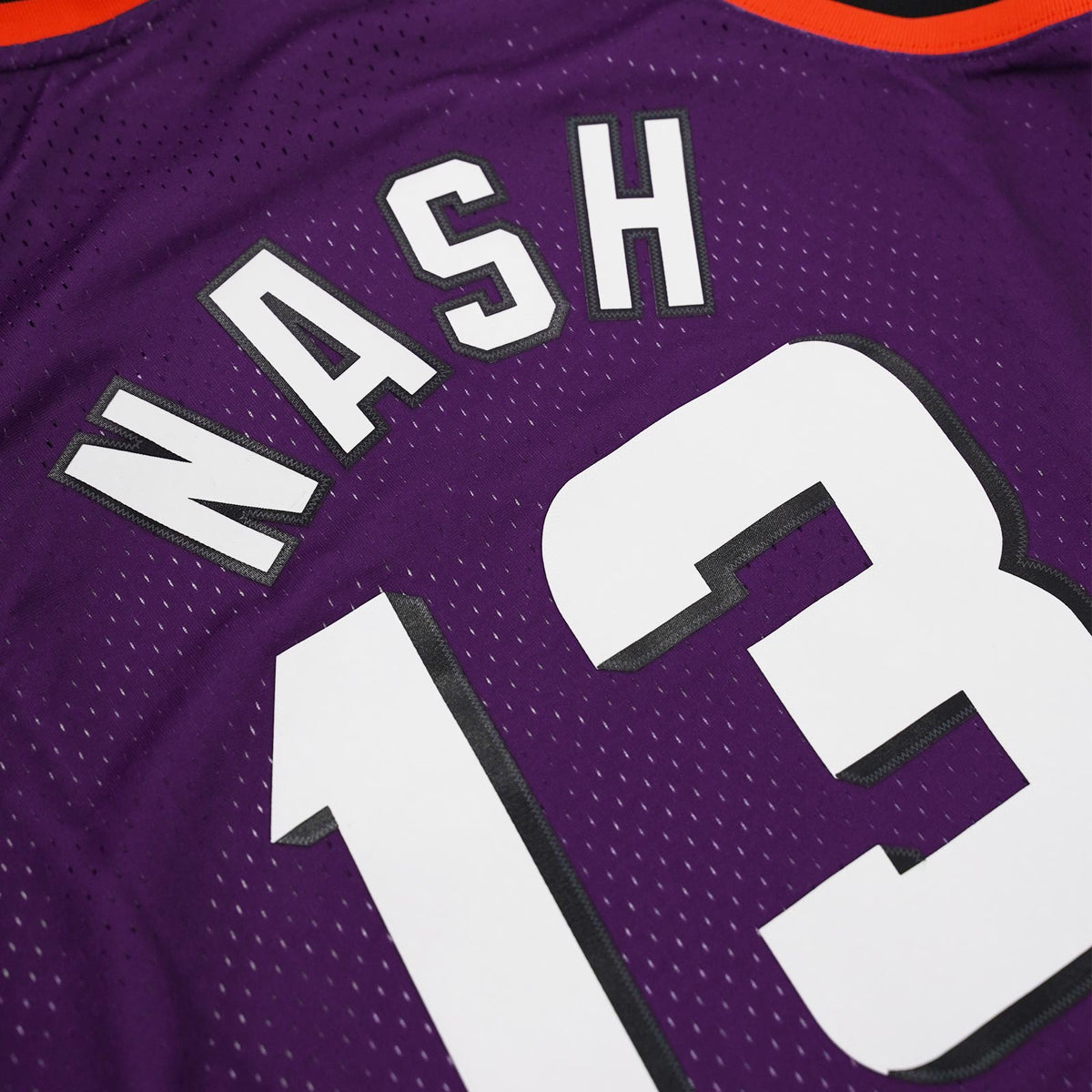 13 STEVE NASH Phoenix Suns NBA Guard Purple Throwback Jersey