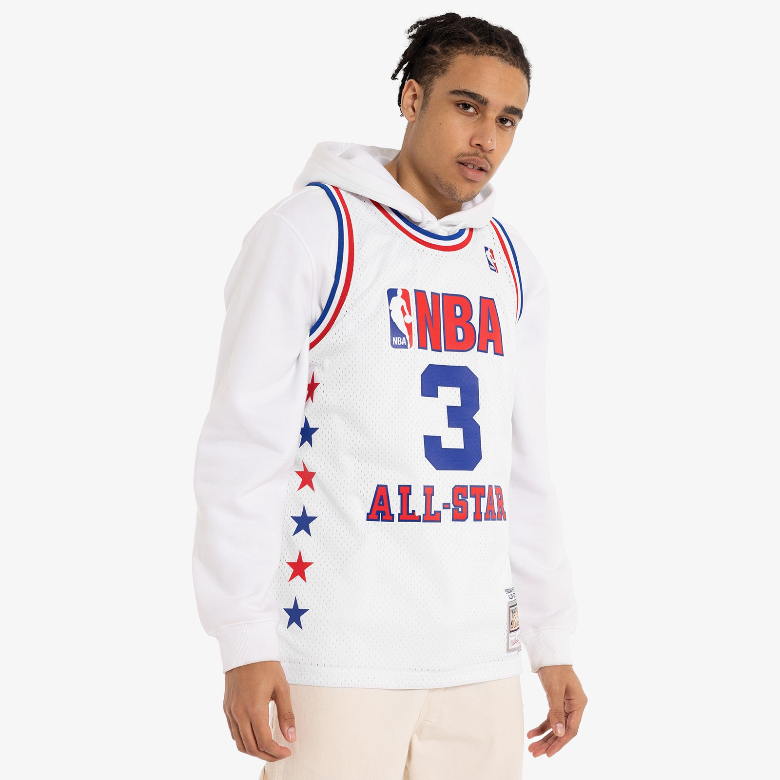 Mitchell & Ness Allen Iverson White Eastern Conference 2003 All Star Game Swingman Jersey