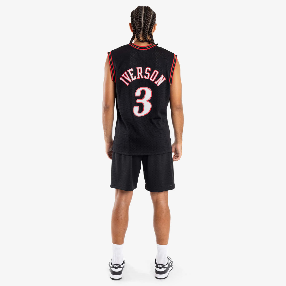 Allen Iverson Jersey  Philadelphia 76ers Jersey Mitchell & Ness Black