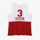 Allen Iverson Philadelphia 76ers 03-04 HWC Swingman Jersey - Red