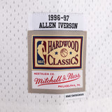 Allen Iverson Philadelphia 76ers 96-97 HWC Swingman Jersey - White
