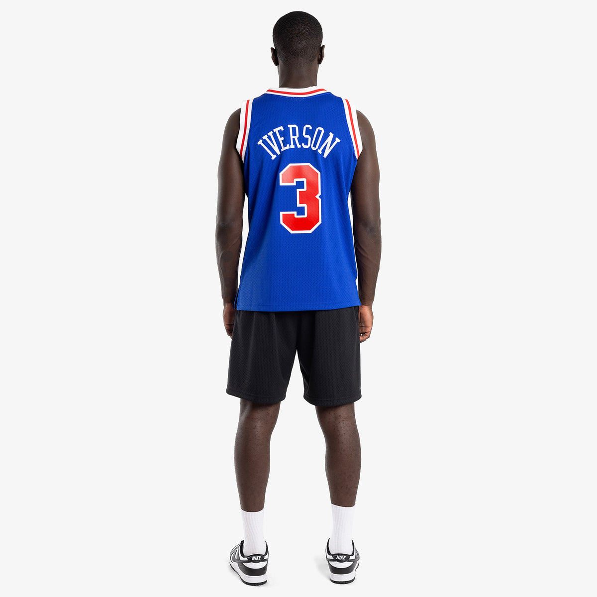 Nike, Shirts, Philadelphia 76ers Nike Throwback Basketball Jersey 4xl  Xxxxl Allen Iverson Usa