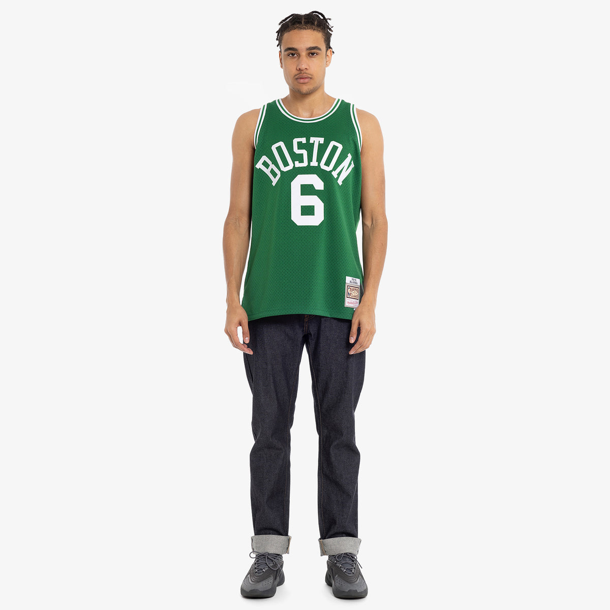 Bill russell hotsell celtics jersey