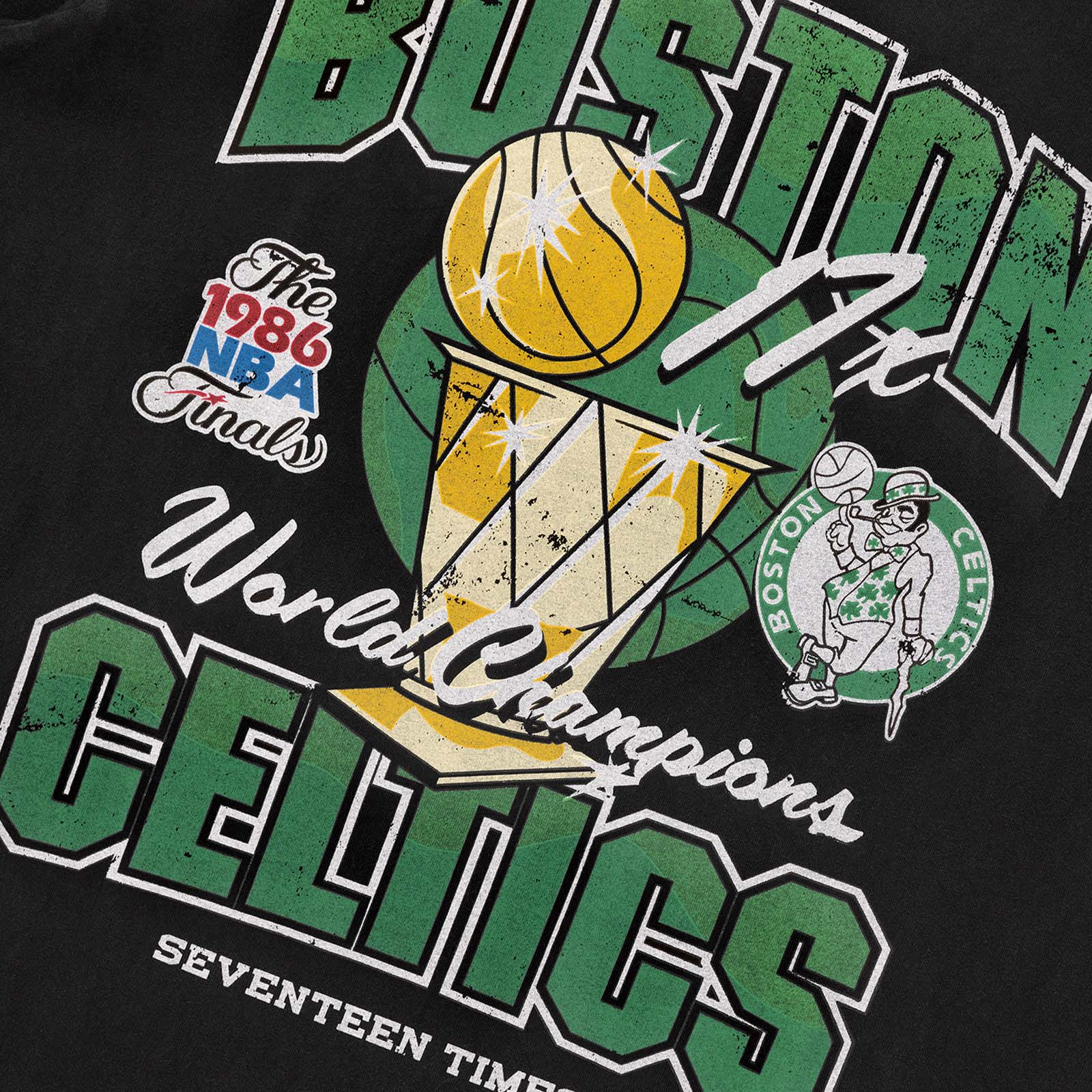 Official Logo Boston And Logo NBA HWC Celtics The 1986 NBA Finals