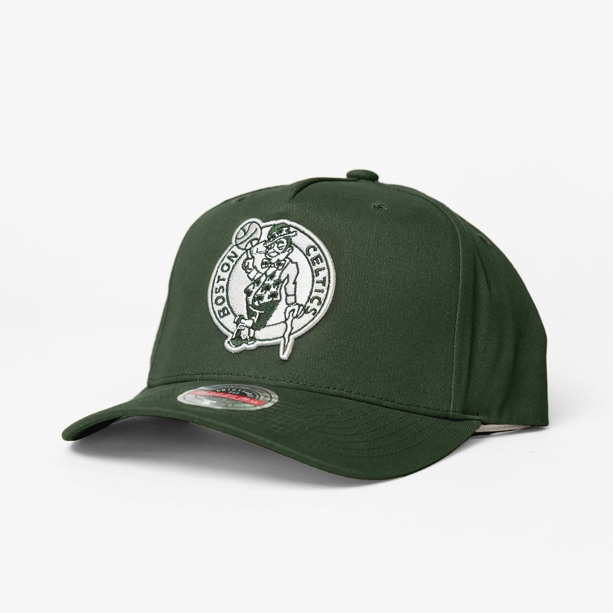 Boston Celtics Seasonal Team Logo Classic Redline Snapback - Pitch Green