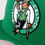 Boston Celtics Team Ground Classic Redline Snapback - Green