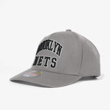 Brooklyn Nets Zone Classic Redline Snapback - Grey