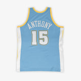Carmelo Anthony Denver Nuggets 03-04 HWC Swingman Jersey - Light Blue