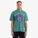 Charlotte Hornets Beveled Tee - Faded Teal
