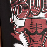 Chicago Bulls Brush Off Tee - Faded Black