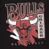 Chicago Bulls Brush Off Tee - Faded Black