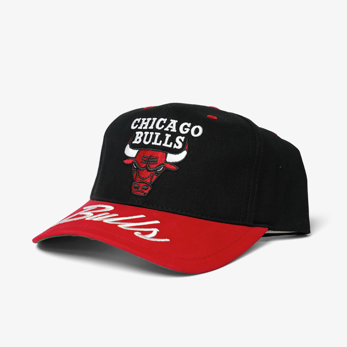 Chicago Bulls Double Up Deadstock Snapback - Black
