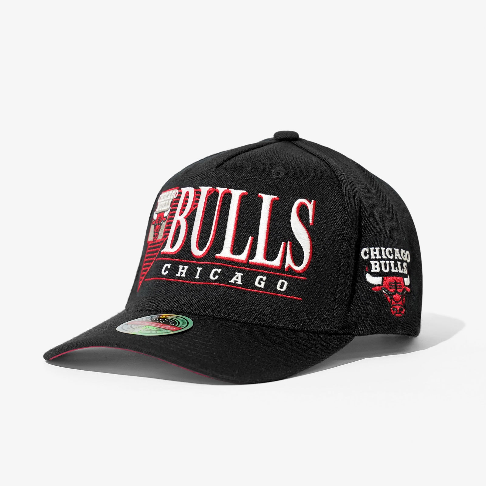 Chicago Bulls Horizon Classic Redline Snapback - Black – Throwback