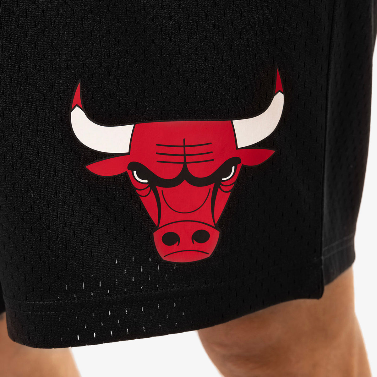Chicago Bulls Mesh Court Shorts - Black