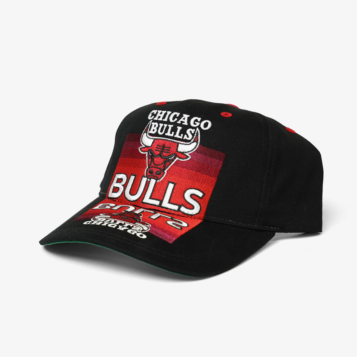 Chicago Bulls Mirrored Deadstock Snapback - Black