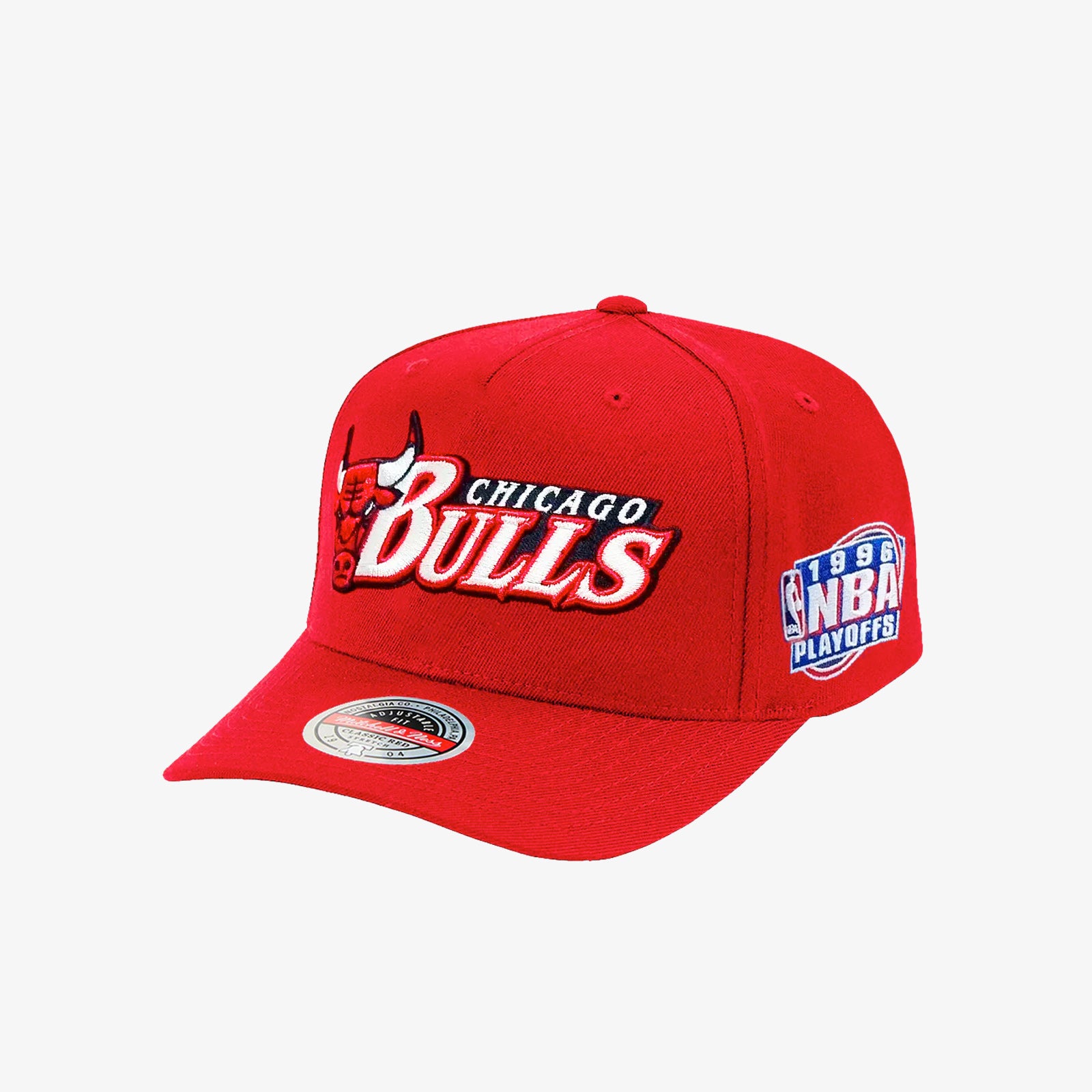 Chicago Bulls Oh Word Classic Redline Snapback - Red – Throwback