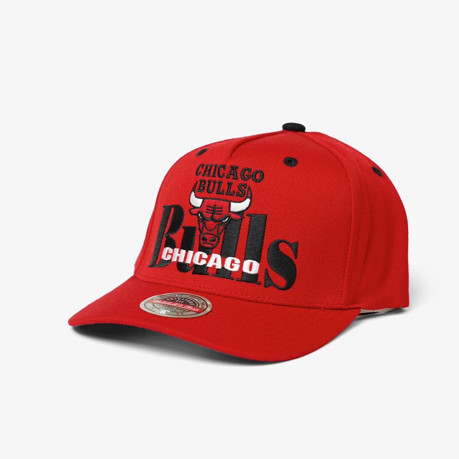 Chicago Bulls On Top Classic Redline Snapback - Red – Throwback