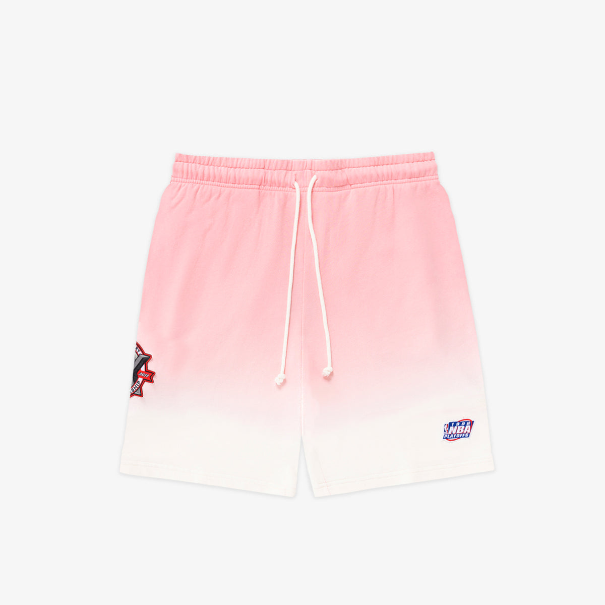 Chicago Bulls Run It Shorts - Pink/Worn White