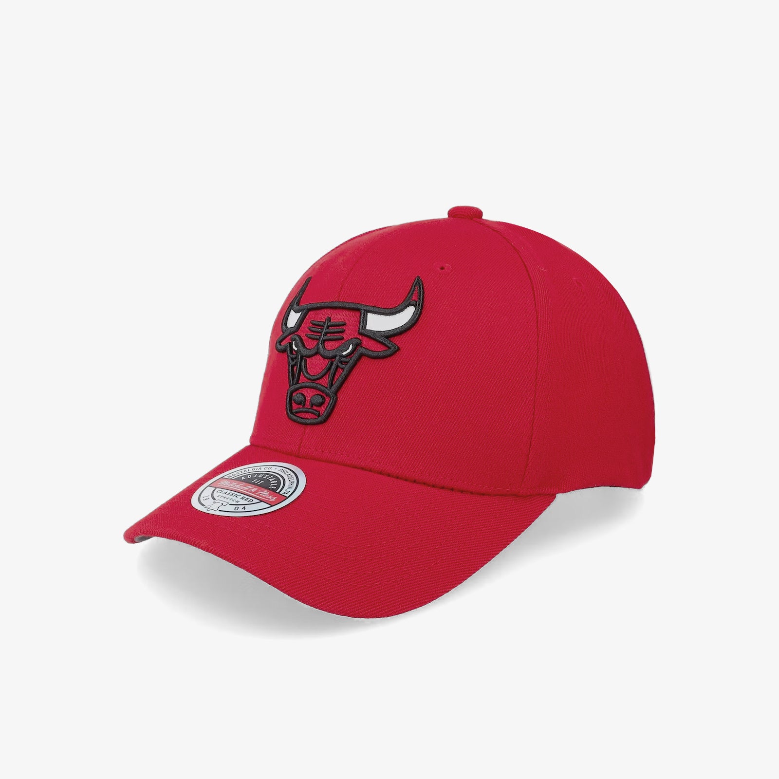 Chicago Bulls Team Ground Classic Redline Snapback - Red – Throwback