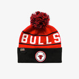 Chicago Bulls Team Pom Beanie - Red
