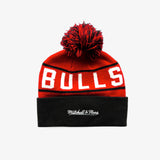 Chicago Bulls Team Pom Beanie - Red