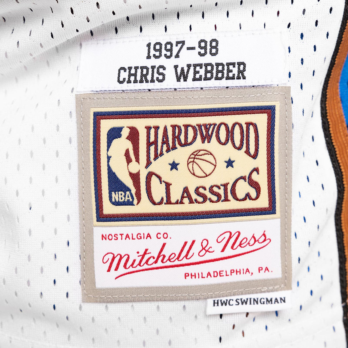 Mitchell & Ness - Home Jersey Chris Webber 1997 Washington Wizards
