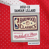 Damian Lillard Portland Trailblazers 12-13 HWC Swingman Jersey - Red